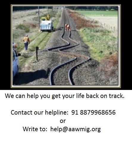 Getting your life back on track.